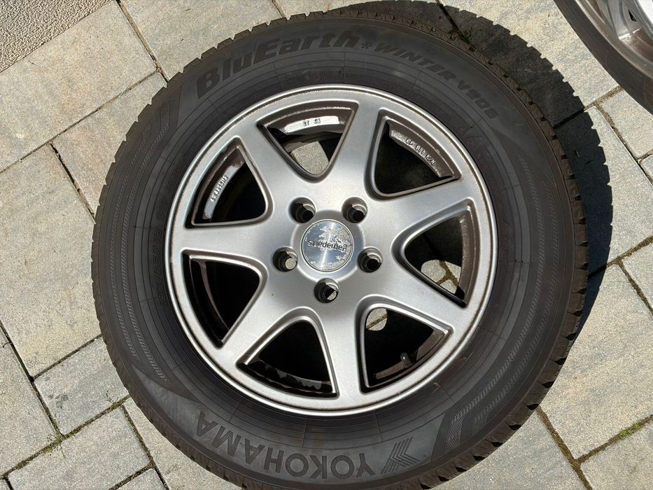 Set jante aliaj + anvelope iarna Yokohama 195/65/R15 – VW / Audi / Skoda / Seat