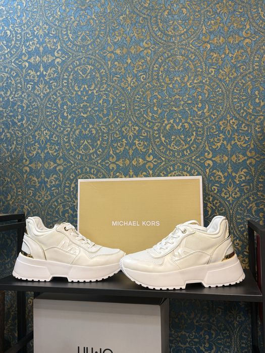 Дамски маратонки смикърси Michael Kors Optic White