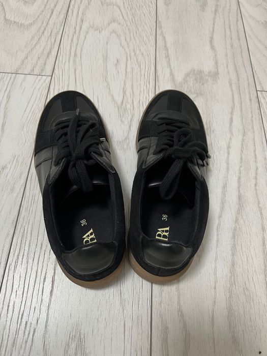 Pantofi sport Zara din piele naturală