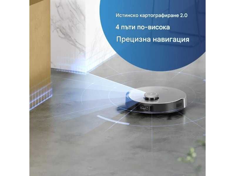 Робот Прахосмукачка ECOVACS Deebot X1 Plus, Черен