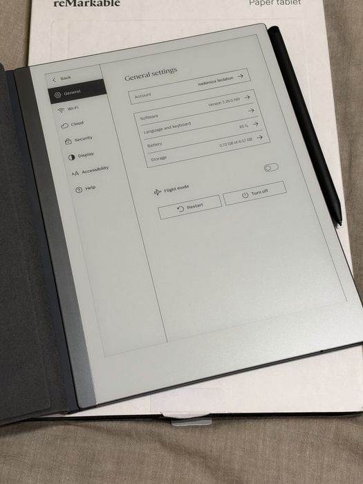 Remarkable 2 Paper Tablet, Book Folio & Marker Plus