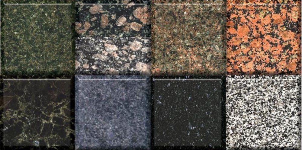 Гранит , лаймстоун , травертин , мрамор