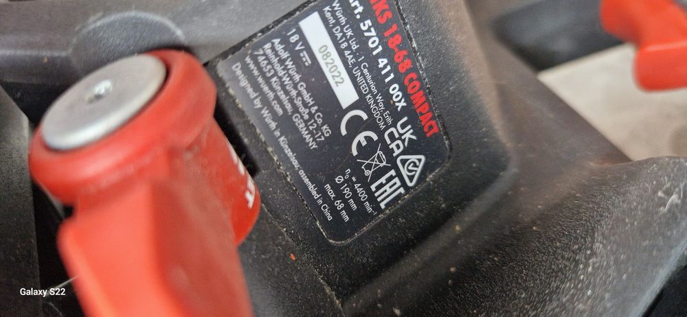 Wurth circular pe acumulator