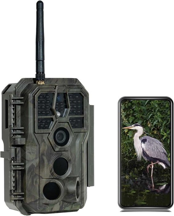 Ловна камера (Фотокапан) GardePro E8 – 48MP, 1296P HD видео с Wi-Fi