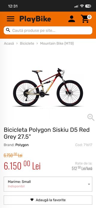 Vand Bicicleta Polygon Siskiu D5