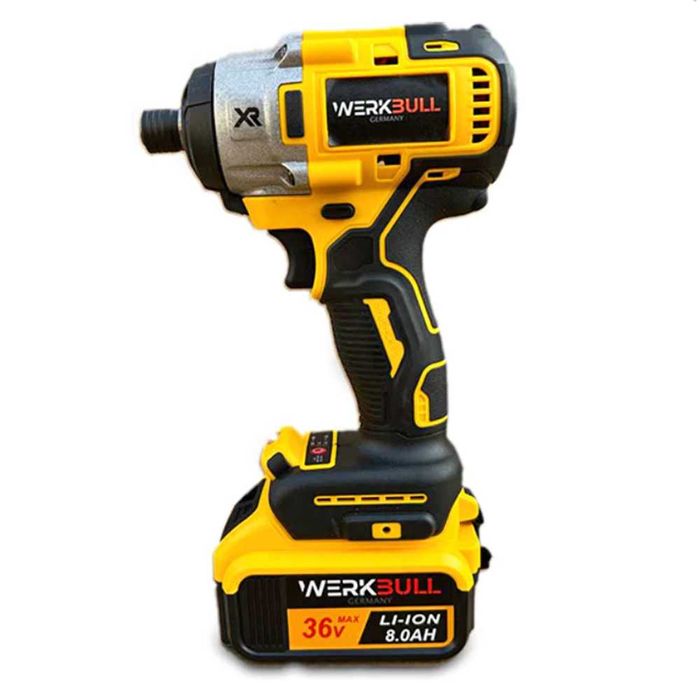 Акумулаторни импакт и винтоверт WerkBull 36V 8Ah в куфар