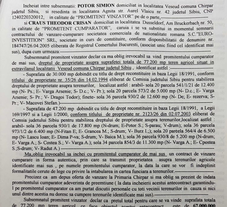 teren / uri Agnita /Veseud 77000 mp + Medias/Mosna 14000 mp extravilan arabil jud sibiu