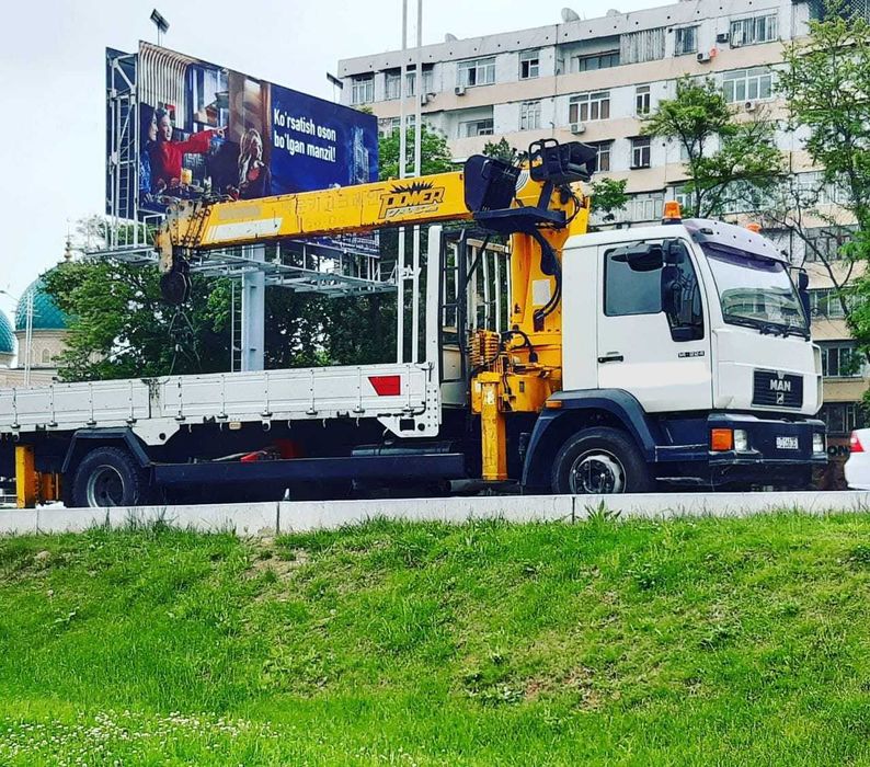 Услуга манипулятора 5 тонн, Kran manipulyator xizmat, Лучшая цена!