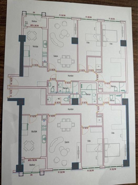 2 квартиры ЖК Akay City 3/14/25 112 и 112,5 кв.м