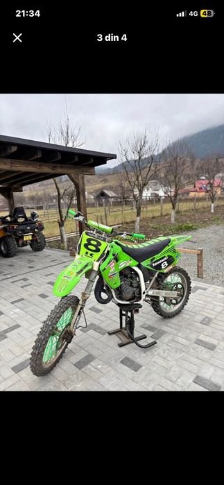Cross Kawasaki Kx 125 2t power walw