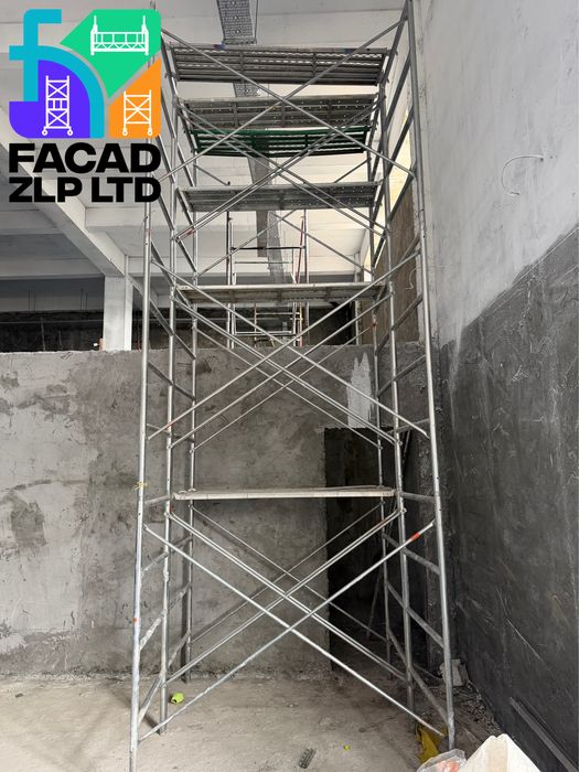 Оцинкованные строительные леса, с усиленным поддоном для ног, Китай