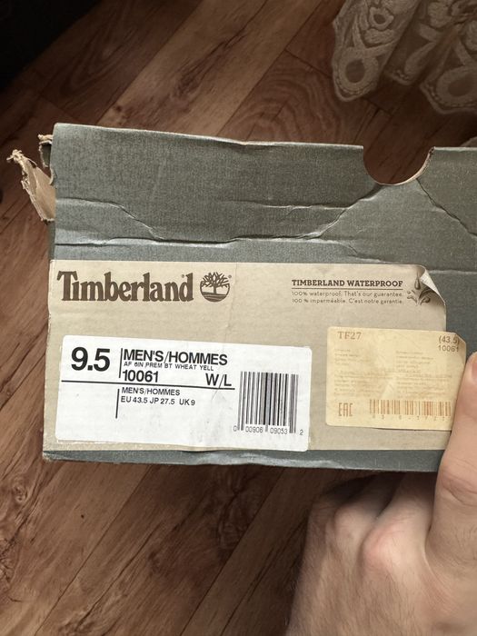 Мужские ботинки Timberland (оригинал)