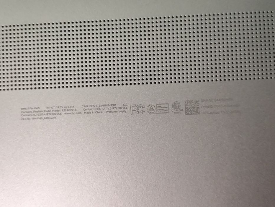 Ноутбук HP laptop 17-cp2
