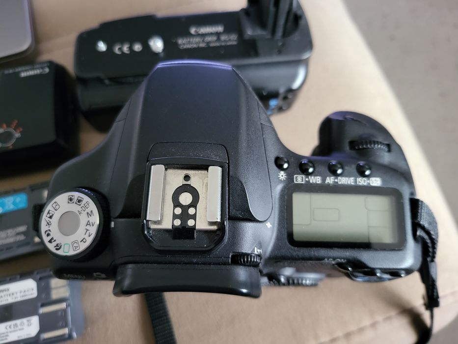 Canon 50d с грип, перфектен