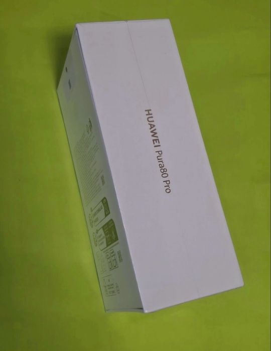 ЗАПЕЧАТАН 512GB Huawei Pura 80 Pro Yettel Гаранция 2029 Black | Черен