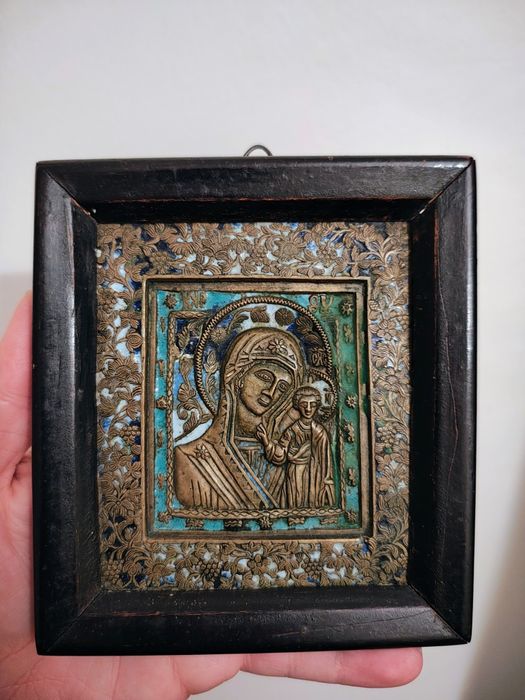 Icoana bronz, 10x10 cm