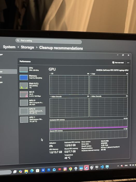 Acer Nitro v16 RTX 5070