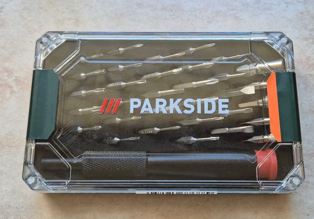 Vand Set Surubelnite de Precizie PARKSIDE (33 piese) – Nou sigilat!