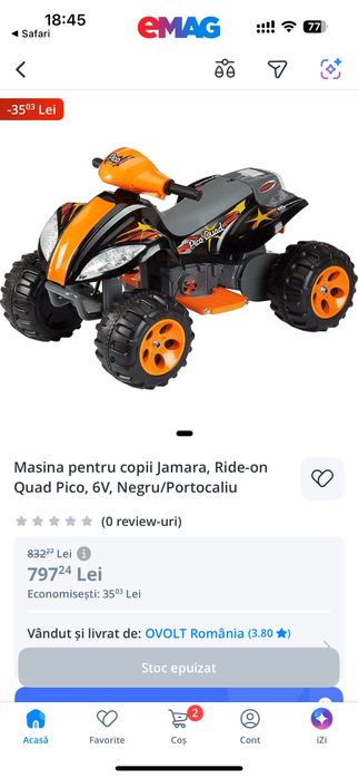 Atv copii Pico in stare buna