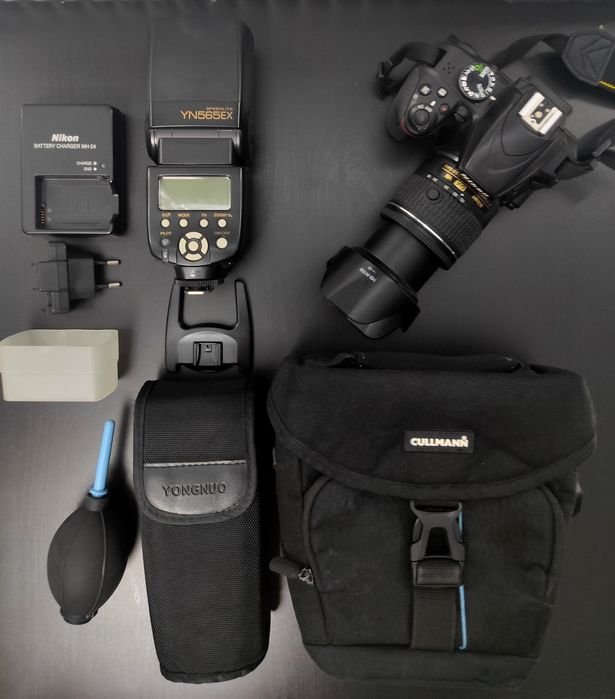 Nikon D3400 + полный комплект