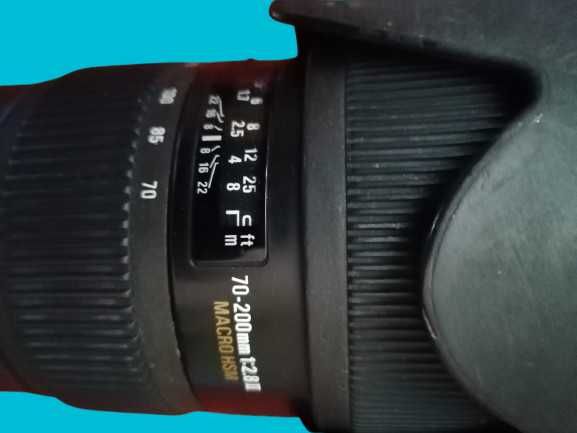 Obiectiv Nikon   70-200mm F/2.8 SIGMA APO DG  - EX SIGMA Φ77LENS JAPAN