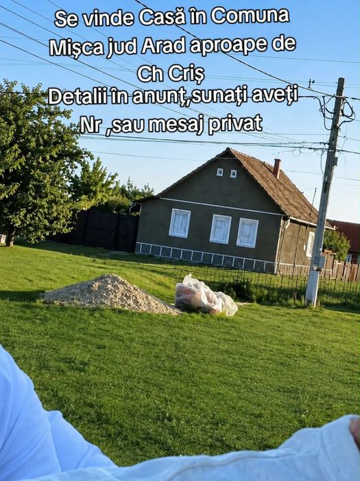 Vând Casă la Țară în Mișca jud Arad