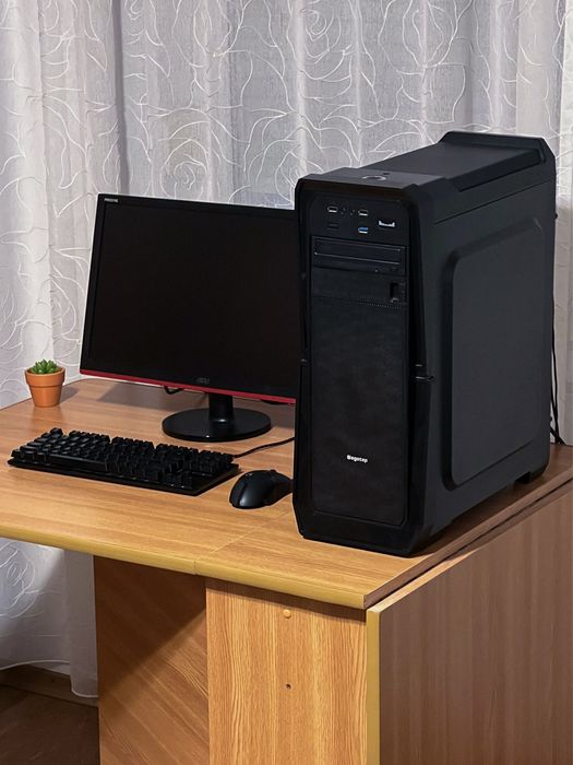 SETUP PC GAMING GTX 1060 6GB i5 6600K +  Monitor, Tastatura, Mouse