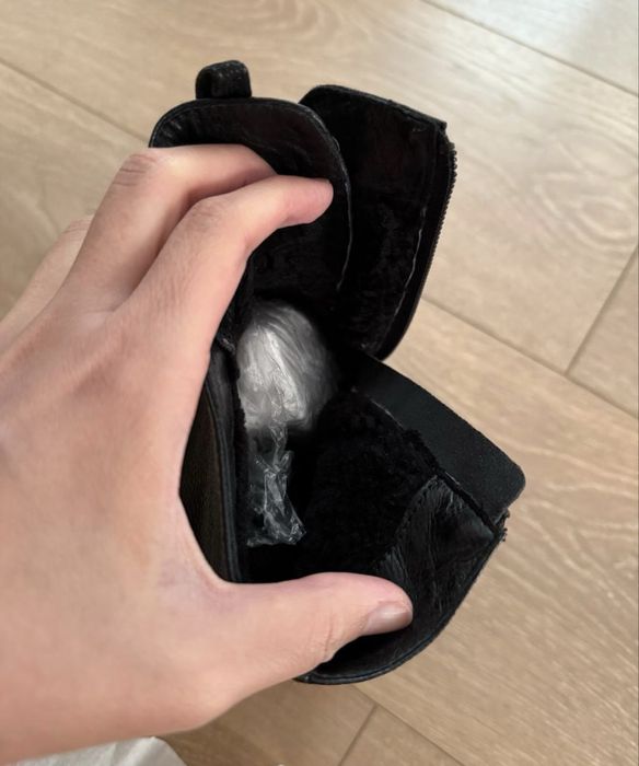 Ботинки с мехом