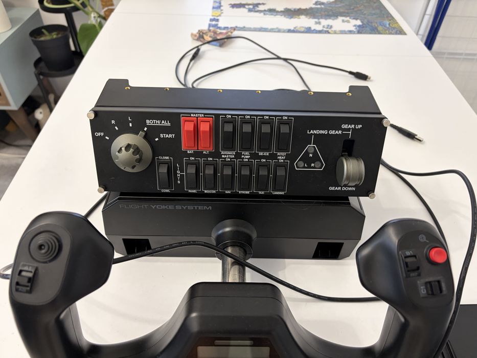 Kit Flight Simulator Logitech Saitek