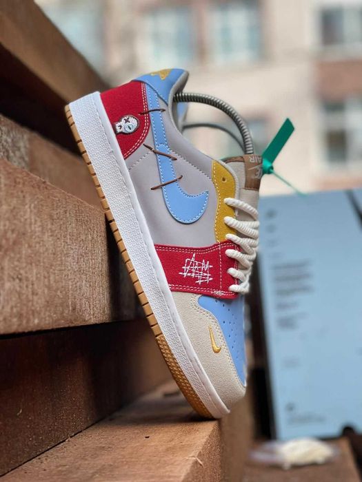 Nike Air Jordan 1 low`07 White/Blanc