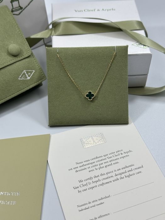 Brățară MINI Van Cleef & Arpels Gold 750 Malachite