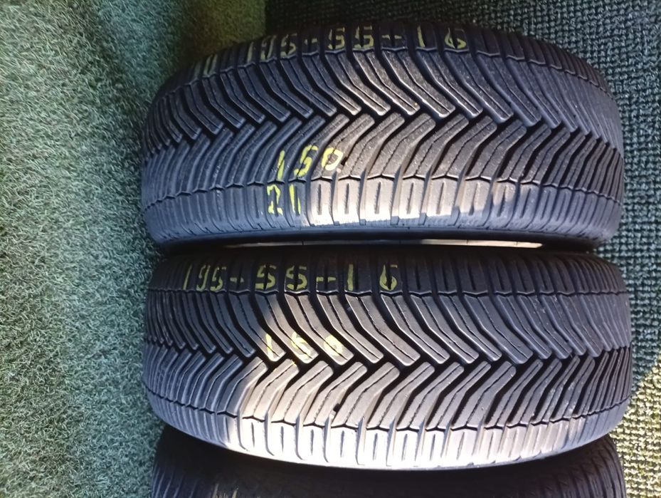 195 55 16 Michelin și Goodyear m+s
