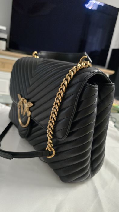 Geanta Pinko piele neagra