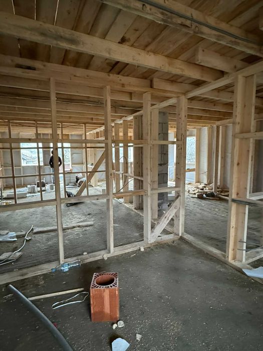 Cabana stil A-Frame, Case, Foisoare si Terase din structura de lemn la comanda