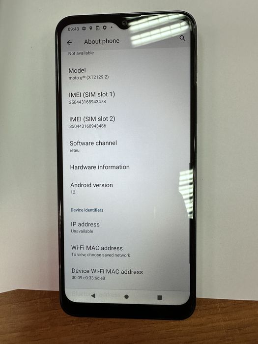 Motorola G30, ca nou, cutie si cablu incarcare