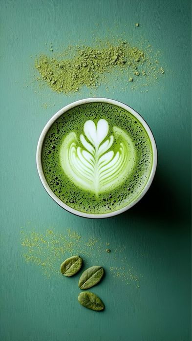 Матча, matcha, милк шейк, кофе