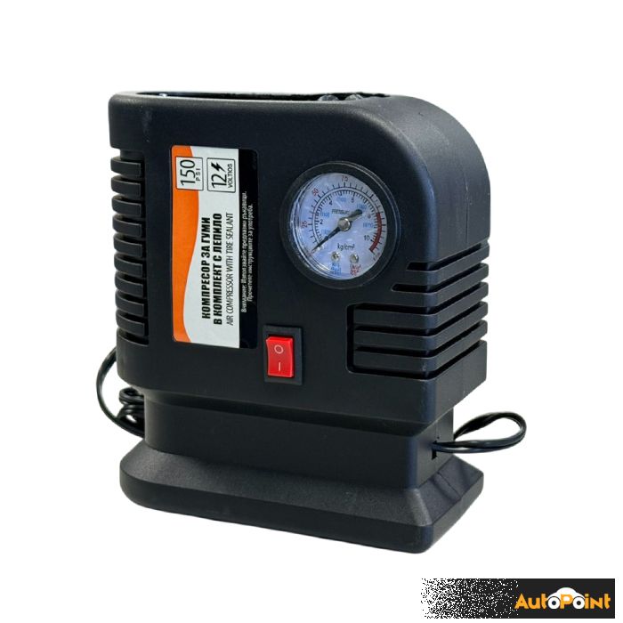 Компресор за гуми с лепило 12V - 60800