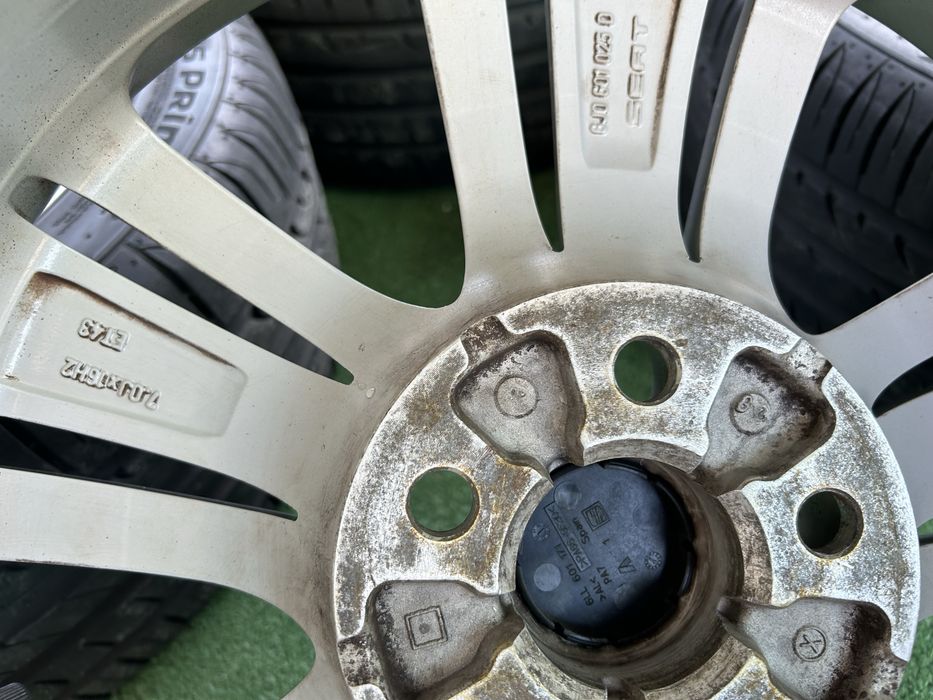 5x100 16 seat skoda vw със летни гуми hankook 215 45 16