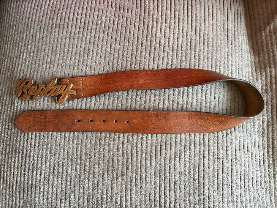 Мъжки колан от естествена кожа REPLAY