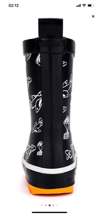 Резиновые детские сапоги