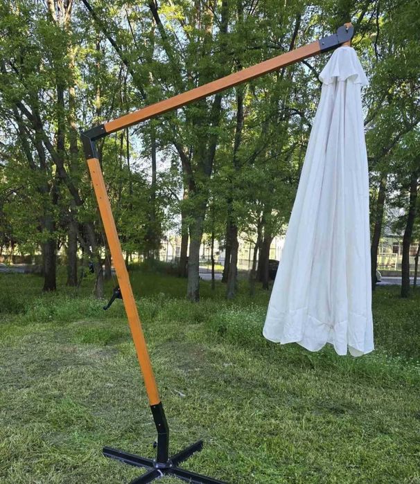 Луксозен градински чадър