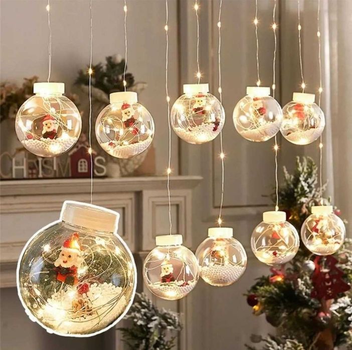 Гирлянда разная, листайте фото