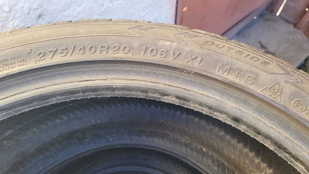 anvelope iarna 275 40 R20 Range rover sport