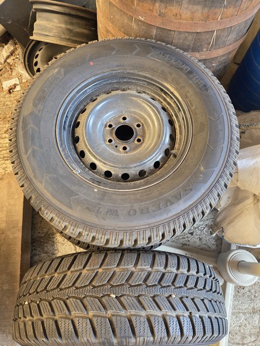 Anvelope plus jante tabla pentru Nissan Navara, mercedes x class