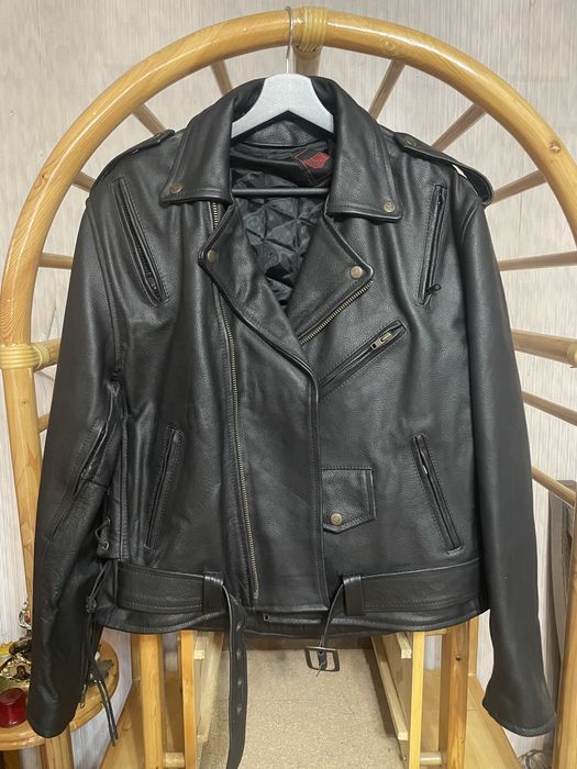 Geaca de motor din piele L