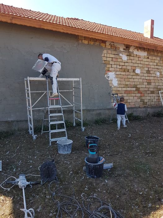 Шпакловка, боя, мазилка