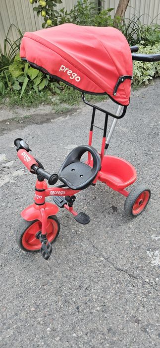 Продам детский велосипед с ручкой для мамы