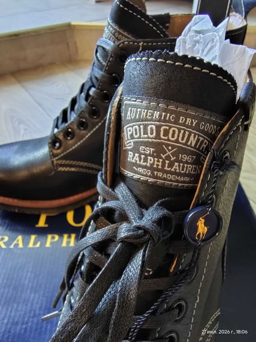 Ботинки Ralph Lauren (США),Polo Premium,кожа,оригинал,новые,р-р 41
