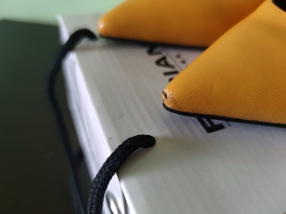 Официални дамски обувки FABIANO, жълти, номер 38