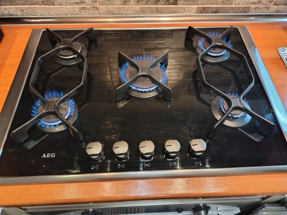 Plita AEG incorporabila pe gaz 5arzătoare